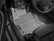 BMW 6 2012-2019 - Коврики резиновые с бортиком, передние, серые. (WeatherTech) (AWD)  фото, цена