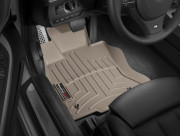 BMW 6 2012-2019 - Коврики резиновые с бортиком, передние, бежевые. (WeatherTech) (AWD)  фото, цена