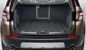 Land Rover Discovery Sport 2015-2016 - Коврик в багажник резиновый, черный. (LR) фото, цена