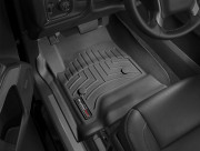 Chevrolet Tahoe 2015-2024 - Коврики резиновые с бортиком, передние, черные. (WeatherTech) фото, цена