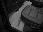 Chevrolet Tahoe 2015-2024 - Коврики резиновые с бортиком, задние, серые. (WeatherTech) фото, цена