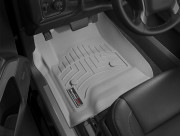 Chevrolet Silverado 2008-2024 - Коврики резиновые с бортиком, передние, серые (WeatherTech) фото, цена