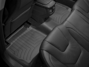 Ford Mondeo 2015-2024 - Коврики резиновые с бортиком, задние, черные. (WeatherTech) фото, цена