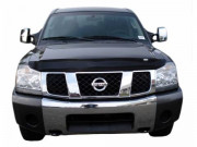 Nissan Armada 2004-2010 - Дефлектор капота (мухобойка), темный. (AVS) фото, цена