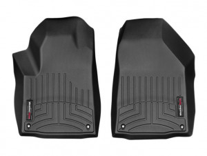 Jeep Cherokee 2014-2024 - Коврики резиновые с бортиком, передние, черные. (WeatherTech) фото, цена