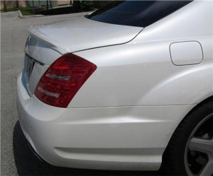 Mercedes-Benz S 2006-2013 - Лип-cпойлер на крышку багажника, UA фото, цена