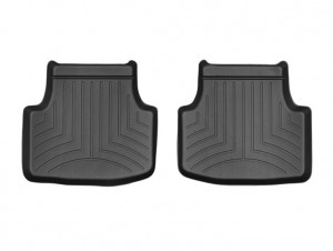 Skoda Octavia A7 2013-2016 - Коврики резиновые с бортиком, задние, черные. (WeatherTech) фото, цена