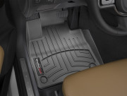 Volvo XC90 2016-2024 - Коврики резиновые с бортиком, передние, черные (WeatherTech) фото, цена