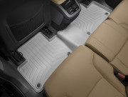 Volvo XC90 2016-2024 - Коврики резиновые с бортиком, задние, 2 ряд, серые (WeatherTech) фото, цена