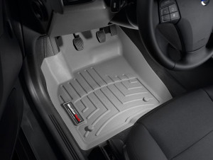 Volvo C30 2006-2013 - Коврики резиновые с бортиком, передние, серые. (WeatherTech) фото, цена