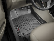 Hyundai Accent 2012-2020 - Коврики резиновые с бортиком, передние, черные. (WeatherTech) фото, цена