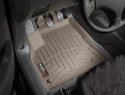 Peugeot 5008 2009-2016 - Коврики резиновые с бортиком, передние, бежевые (WeatherTech) фото, цена