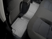 Nissan Qashqai 2007-2013 - Коврики резиновые с бортиком, задние, серые (WeatherTech) фото, цена