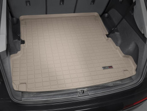 Audi Q7 2015-2024 - Лайнер в багажник 7 місць бежевий (WeatherTech) фото, цена