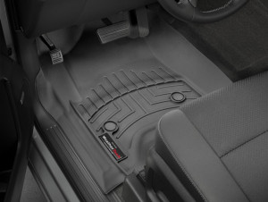 Cadillac Escalade 2015-2020 - Коврики резиновые с бортиком, передние, черные (WeatherTech) фото, цена