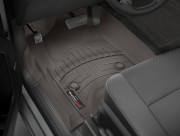 Cadillac Escalade 2015-2020 - Коврики резиновые с бортиком, передние, какао (WeatherTech) фото, цена