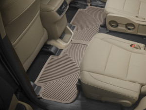 Toyota Highlander 2014-2019 - Коврики резиновые, задние, бежевые. (WeatherTech) фото, цена