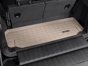 BMW X5 2014-2018 - (7 мест) Коврик резиновый в багажник, бежевый. (WeatherTech) фото, цена