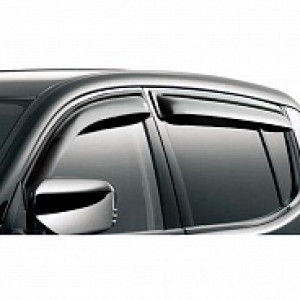Kia Sorento 2014-2017 - Дефлекторы окон (ветровики), темные, комплект 4 шт. (EGR) фото, цена