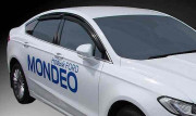 Ford Mondeo 2015-2017 - Дефлекторы окон (ветровики), темные, комплект 4 шт. (EGR) фото, цена