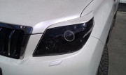 Toyota Land Cruiser Prado 2009-2012 - Реснички на фары, комплект 2 шт. (JAOS) фото, цена