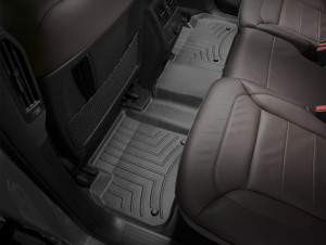 Mercedes-Benz GLE 2012-2018 - Коврики резиновые с бортиком, задние, черные (WeatherTech) фото, цена