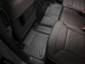 Mercedes-Benz GLS 2016-2019 - Коврики резиновые с бортиком, задние, черные (WeatherTech) фото, цена