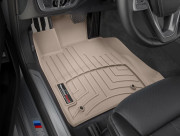 BMW 7 2015-2019 - Коврики резиновые, передние, бежевые . (WeatherTech) фото, цена