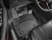 Ford Edge 2016-2024 - Коврики резиновые с бортиком, передние, черные (WeatherTech) фото, цена
