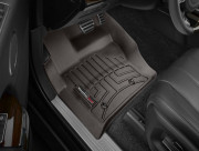 Land Rover Range Rover Sport 2013-2021 - Коврики резиновые с бортиком, передние, какао (WeatherTech) фото, цена