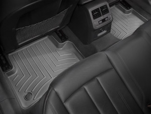 Audi A4 2016-2024 - Коврики резиновые с бортиком, задние, черные. (WeatherTech) фото, цена