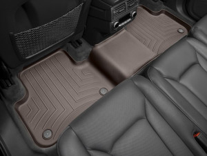 Audi Q7 2015-2024 - Лайнери задні коричневі (WeatherTech) фото, цена