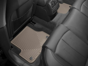 Audi A7 2010-2018 - Коврики резиновые, задние, бежевые. (WeatherTech) фото, цена