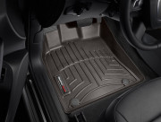 Audi Q5 2009-2017 - Коврики резиновые с бортиком, передние, какао. (WeatherTech) фото, цена