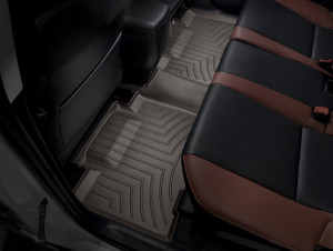 Toyota Rav 4 2013-2018 - Коврики резиновые с бортиком, задние, какао. (WeatherTech) фото, цена
