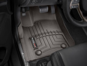 Jeep Grand Cherokee 2016-2024 - Коврики резиновые с бортиком, передние, какао (WeatherTech) фото, цена