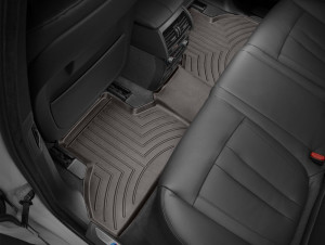 BMW X5 2014-2018 - Коврики резиновые с бортиком, задние, какао (WeatherTech) фото, цена