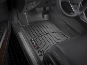 Acura TLX 2014-2020 - Коврики резиновые с бортиком, передние, черные AWD. (WeatherTech) фото, цена