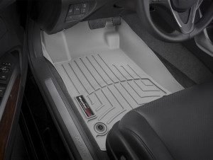 Acura TLX 2014-2019 - Коврики резиновые с бортиком, передние, серые AWD. (WeatherTech) фото, цена