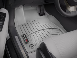 Lexus RX 2016-2024 - Коврики резиновые с бортиком, передние, серые. (WeatherTech) фото, цена