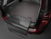 Lexus RX 2016-2024 - Коврик резиновый с бортиком в багажник (с накидкой), какао (WeatherTech) фото, цена