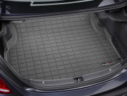 Mercedes-Benz C 2014-2024 - Коврик резиновый с бортиком в багажник, черный (WeatherTech) фото, цена