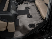 Infiniti QX80 2010-2018 - Коврики резиновые с бортиком, 3-й ряд, какао (WeatherTech) фото, цена