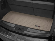 Infiniti QX80 2010-2020 - Коврик резиновый с бортиком в багажник (7 мест), бежевый (WeatherTech) фото, цена