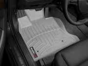 BMW 5 2013-2019 - Коврики резиновые с бортиком, передние, серые (WeatherTech) GT фото, цена