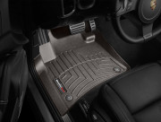 Volkswagen Touareg 2011-2018 - Коврики резиновые с бортиком, передние, какао (WeatherTech) фото, цена