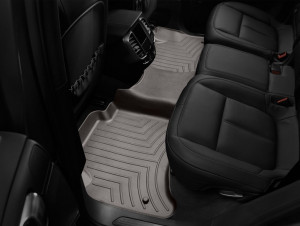 Volkswagen Touareg 2011-2018 - Коврики резиновые с бортиком, задние, какао (WeatherTech) фото, цена