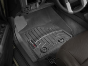 Toyota Tacoma 2016-2018 - Коврики резиновые с бортиком, передние(с АКП), черные (WeatherTech) фото, цена