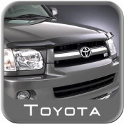 Toyota Sequoia 2001-2006 - Дефлектор капота, черный (Toyota) фото, цена