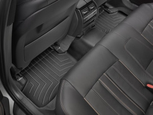 BMW 5 2017-2024 - Коврики резиновые, задние, черные. (WeatherTech) фото, цена